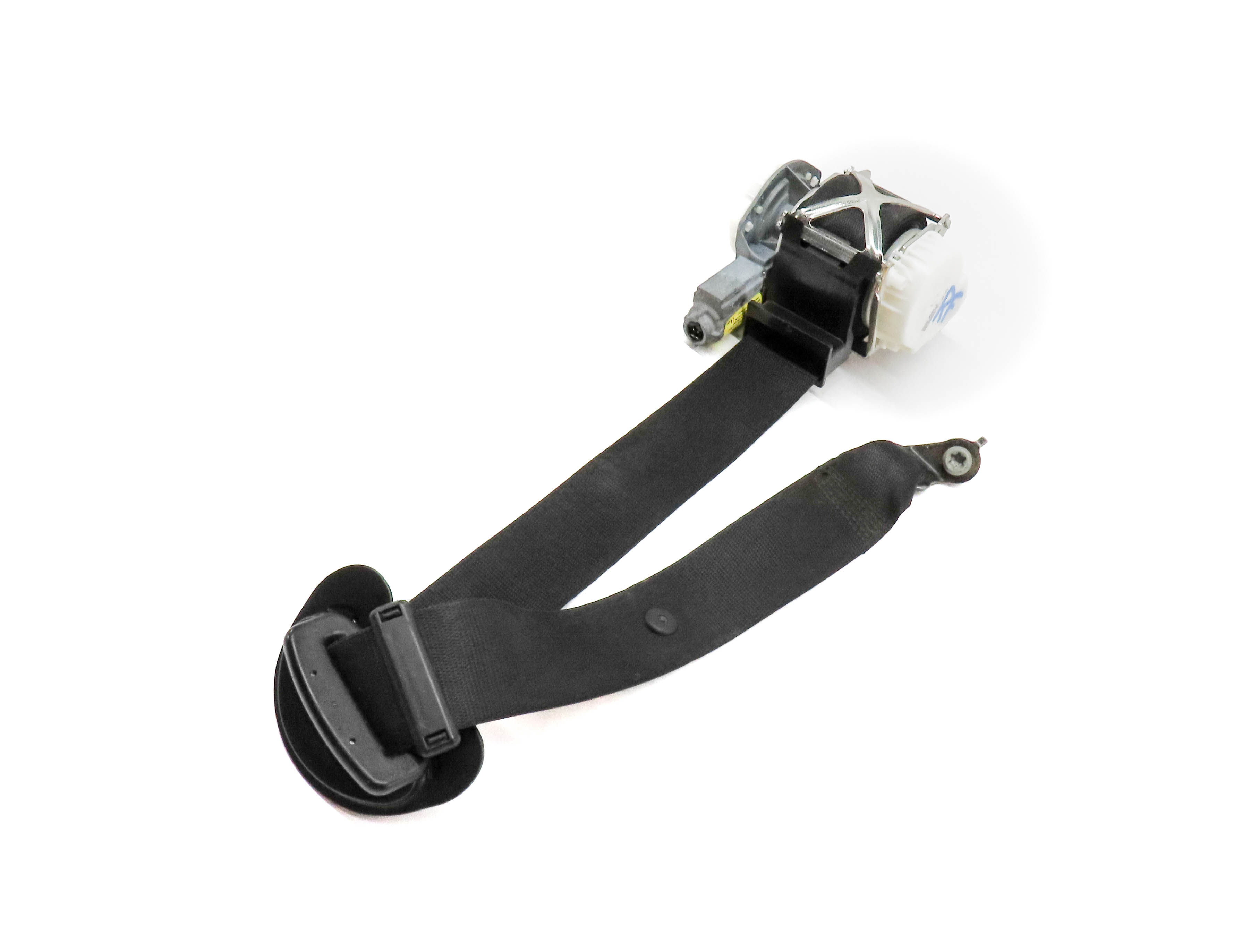 14-19 BMW 3 4 SERIES (F30 F32 F34) RIGHT PASSENGER SEATBELT RETRACTOR (Black) — exact item pictured